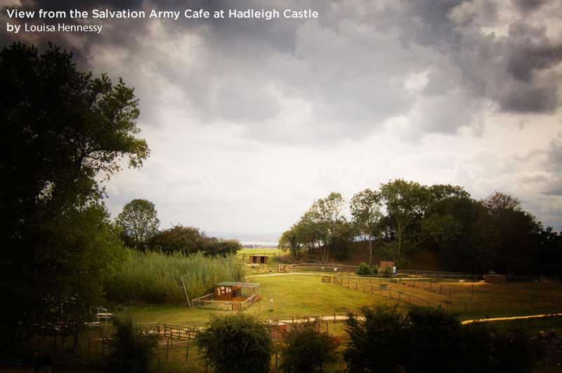 Picture of the view from the Salvation Army in Hadleigh, Essex.