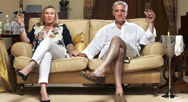 GoggleBox Steph and Dom