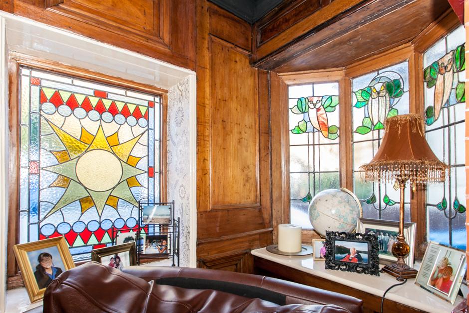 Picture of Edwardian stained glass windows