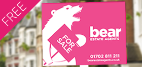 Picture of ‘For Sale’ Board with Bear the  Estate Agency